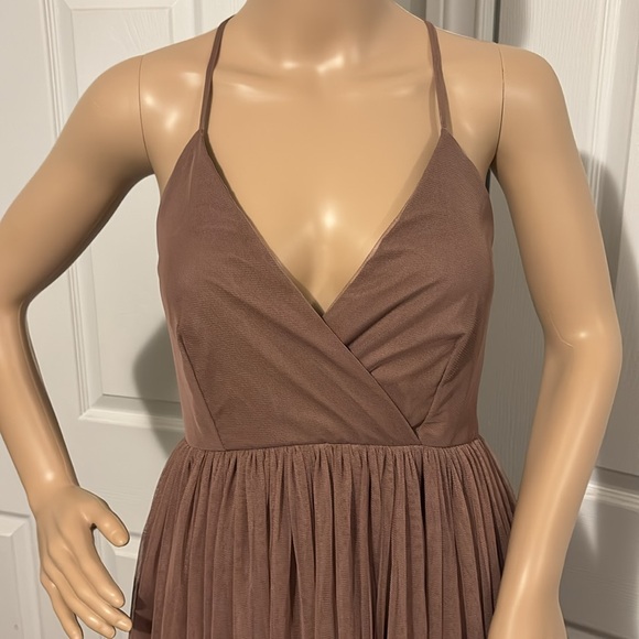 ASOS Pinny Extreme Tulle Mesh Midi Dress size 4 - Picture 6 of 10